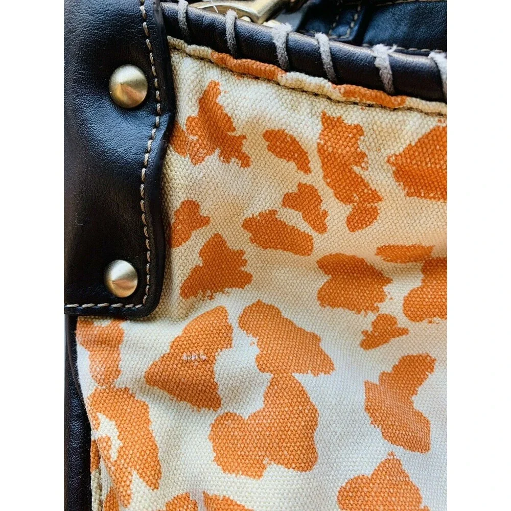 RACHEL by RACHEL ROY Animal Print Hobo Shoulder Bag Handbag Crossbody Boho